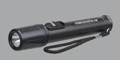 GLOBEAM GL-50 LED TORCH – High-performance LED flashlight powered by 3 AA batteries Torch(Black, 20 cm)