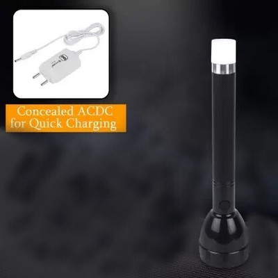 AKR Super Power WIth High Power Torch (Black : Rechargeable) 9050 Torch(Black, 24 cm, Rechargeable)