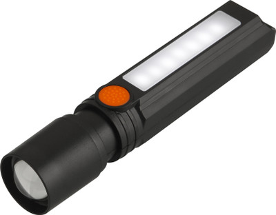MZ M251 PRO (RECHARGEABLE LED TORCH) Zoomable 50W with 2000mAh Battery & 3 Modes Torch(Black, 13 cm, Rechargeable)