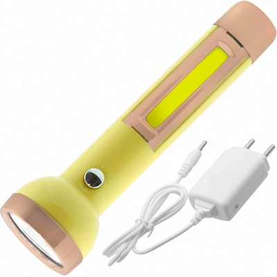 JY-SUPER 2-in-1 Rechargeable Torch + Emergency Light | Bright LED, Portable, Durable Torch(Yellow, 15 cm, Rechargeable) JY-SUPER 2-in-1 Rechargeable Torch + Emergency Light | Bright LED, Portable, Durable Torch(Yellow, 15 cm, Rechargeable)