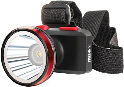 EVEREADY DL 89 HeadLamp (lighting time up to 10hrs) Torch(Black, 9 cm, Rechargeable)