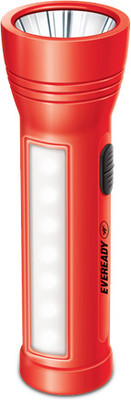 EVEREADY Streak DL 22 Torch with Plug and Play Charging Torch(Red, 13 cm, Rechargeable)
