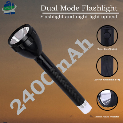 MHAX Waterproof_LED_50W_Flashlight Table 1000 Meter Long Range Laser Led_Bright Torch(Black, 27 cm, Rechargeable)