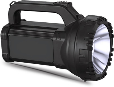 Trillsun High Power Torch Light, 2km Long Range 250 Watt Rechargeable 2 Mode Flashlight Torch(Black, 23 cm, Rechargeable)