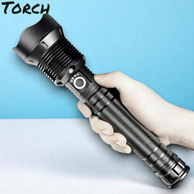 Stybits X372 (ZOOMABLE METAL LED TORCH)5 Modes Flashlight, Super Bright Torch(Multicolor, 11 cm, Rechargeable)