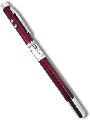 HCG Healthcure generation 031 5 in 1 Pen Torch (Torch, Laser, Pointer, Magnet, and Writing Pen) Torch(Silver, 24 cm, Rechargeable)