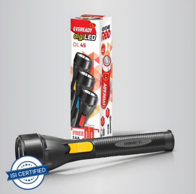 EVEREADY DIGI LED BLAZE DL45 Torch(Black, 22 cm)