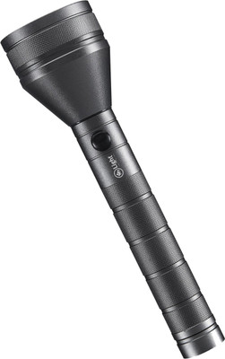 Mr. Light GANGSTER 6100 850lm, 2200m beam coverage, 2000mAh Flashlight Torch(Black, 24.5 cm, Rechargeable)