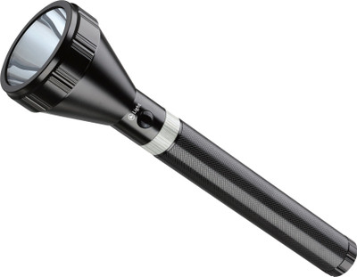 Mr.Light 2Kms Long Range, 5000mAh Li-Ion Rechargeable LED Aluminium Torchlight|MRRX30IN Torch(Black, 28 cm, Rechargeable)