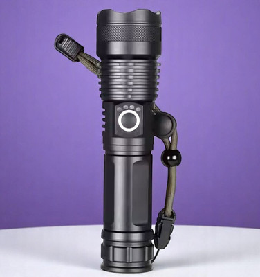 Stybits X240 (ZOOMABLE Metal Torch) 5 Modes Flashlight, Super Bright Torch(Multicolor, 11 cm, Rechargeable)