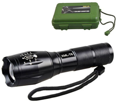 HRIDDHI The Chameleon of Light: 5 Modes to Adapt to Any Shadow Torch(Black, 16 cm, Rechargeable)