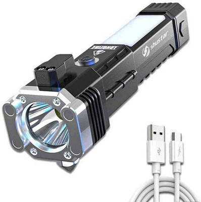 AAHI ENTERPRISE 3322 4 Mode Rechargeable Flashlight Torch