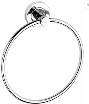 Suzi round nepting ring 011 Silver Towel Holder(Stainless Steel)