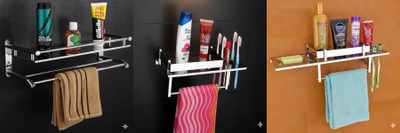 ADONZ NWM_Towel_Holder_1739 Silver Towel Holder(Stainless Steel)