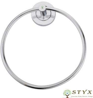 Styx Stainless Steel Towel Ring for Bathroom/Wash Basin/Napkin - Towel Hanger Stainless Steel Towel Holder(Stainless Steel)