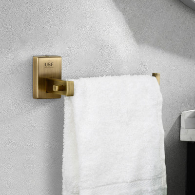 U-S-F BATH ACCESSORIES Orizon Towel Ring/Towel Holder/Napkin Ring/Bathroom Accessories Pack of 1 Antique Towel Holder(Stainless Steel)