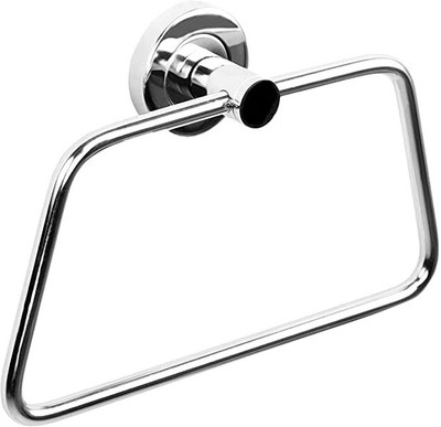 FORTUNE Apple Towel Ring Chrome Finish Chrome Towel Holder(Stainless Steel)