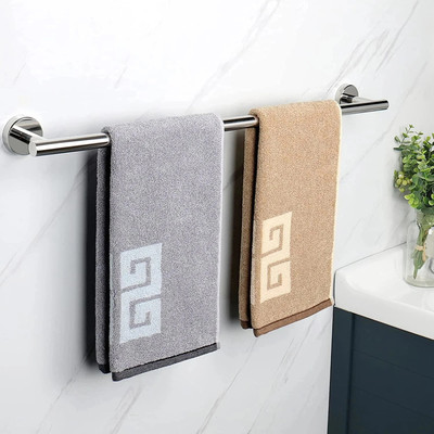 GLOXY by GLOXY Heavy Round /Towel Stand/Towel Hanger for Bathrooms/ Kitchen Silver Towel Holder(Stainless Steel)