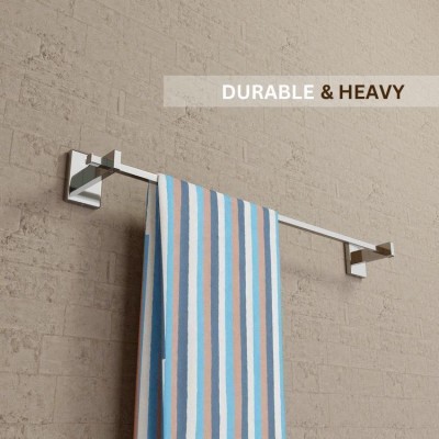 PAKOECART 304 Stainless Steel Towel Rack/Towel Rod/Towel Holder/Towel Bar for Bathroom Silver Towel Holder(Stainless Steel)