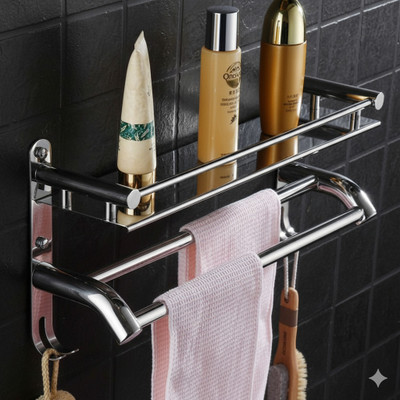 ADONZ NL_Towel Holder-31w Steel Towel Holder(Stainless Steel)
