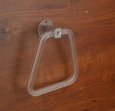 Flipkart SmartBuy Plastic wall mount napkin holder white Towel Hanger for bathroom ( PACK OF 1) white Towel Holder(Plastic)