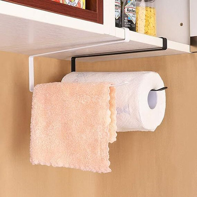 Icon Creartion by Icon Creation Paper Towel Holder Dispenser Under Cabinet Napkin Holder/Tissue/Paper Holder Black, White Towel Holder(Stainless Steel)