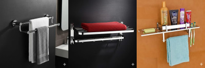 ADONZ NWM_Towel_Holder_0750 Silver Towel Holder(Stainless Steel)