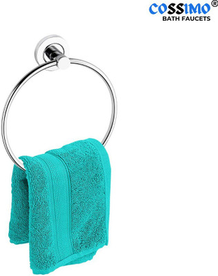 Strength by pinnu TBDE0076 Standard Grade Stainless Steel Towel Ring for Bathroom/Wash Basin/Napkin-Towel Hanger/Bathroom Accessories (Chrome-Round) - Pack of 1 Pcs SILVER Towel Holder(Stainless Steel, Steel)