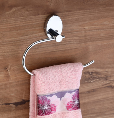 FORSQUARE HARDWARE PRODUCTS Stainless Steel Napkin Holder/Bathroom Towel Hanger For Kitchen& Wash basin Area Silver Towel Holder(Stainless Steel)