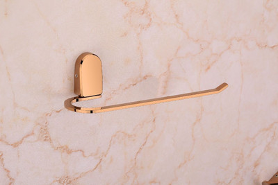 AGMECO Bathroom Towel Ring Sleek, Rust Resistant Rose Gold Towel Holder(Stainless Steel)