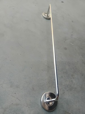 AMW Towel Holder Rod_001_9inch Silver Towel Holder(Stainless Steel)