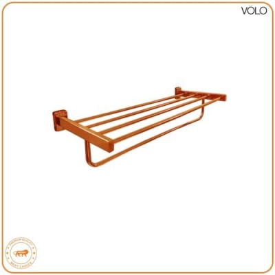 Volo STAINLESS STEEL Napkin Rack/Towel Rack:Stylish and Functional Storag (Rose Gold) Gold Towel Holder(Stainless Steel)