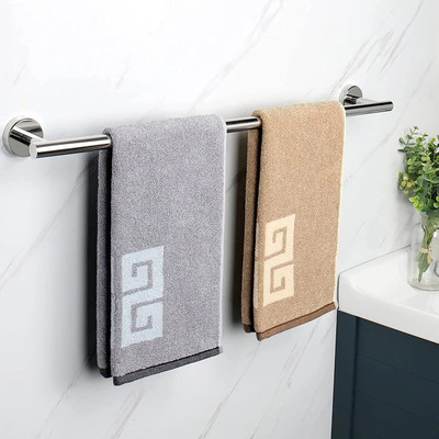 GLOXY by GLOXY Heavy Round /Towel Stand/Towel Hanger for Bathrooms/ Kitchen Silver Towel Holder(Stainless Steel)
