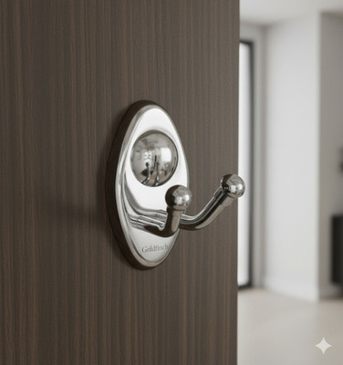 GOLDFINCH GF-04 robe hook Silver Towel Holder(Stainless Steel)