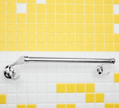 QUXOZO 24 inch 1 Bar Towel Rod(Stainless Steel Pack of 1)