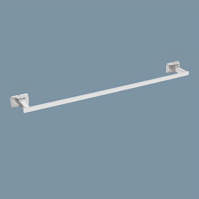 EVANEX Aroma Chrome Wall Mounted Towel Rod | Space Saving Towel Hanger Bar | 24 inch 1 Bar Towel Rod(Stainless Steel Pack of 2)