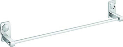 FORTUNE Bathroom Hook Towel Holder | Wall Mounted Hand Towel Rail for Washroom 24 inch 1 Bar Towel Rod(Stainless Steel Pack of 1)