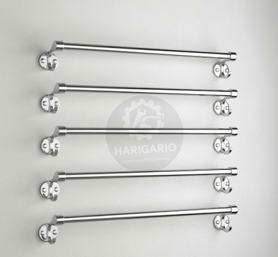 Harigario Harigario 24-Inch 24 inch 5 Bar Towel Rod(Aluminium, Stainless Steel Pack of 5)