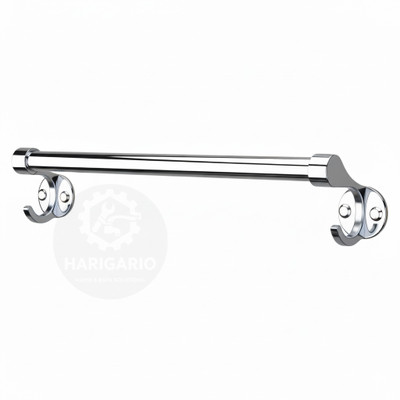 Harigario 24 inch 1 Bar Towel Rod(Aluminium, Stainless Steel Pack of 1)