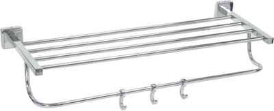 Aquieen 18-Inch Towel Rack in Chrome Finish and Made of Heavy SS304 - Blanco 18 inch 5 Bar Towel Rod(Stainless Steel Pack of 1)