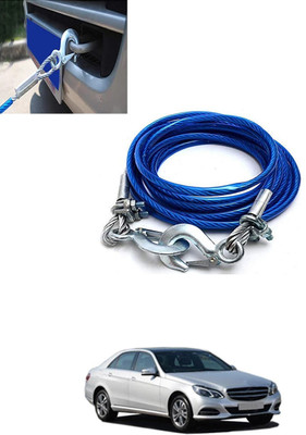 CCMM 4M/7Ton Heavy Duty Pull Capacity Blue Towing Cable For Vehicle-80 4 m Towing Cable(Steel, 7000 kg Pull Capacity)