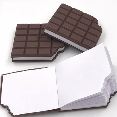 DOUBLE LIPS Choclate Diary A5 Diary UNRULED 80 Pages(Brown)