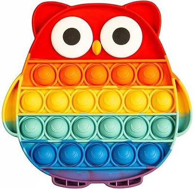 SH Enterprises Poppet Pop It Toy for Kids Popping Sounds Toy Multicolor Finger Puppets(Pack of 3)