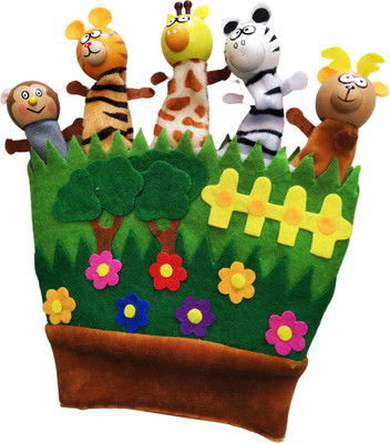 Toodles Family Hand Glove Puppet Storytelling Puppets for Kids Hand Puppets for Kids Hand Puppets(Pack of 1)