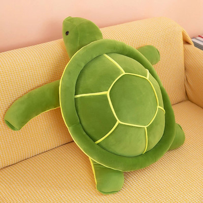 4NEX Turtle Shape Plush Toy for Kids | 35 Cm | Imported Fabric | Soft Toys Hand Puppets(Pack of 1)