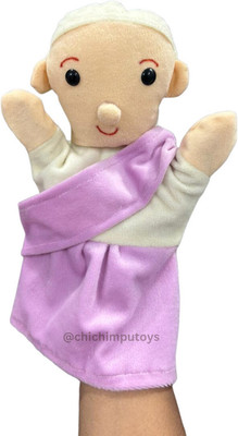 Ritu Shubhman's Creation Grandma Hand Puppet Hand Puppets(Pack of 1)