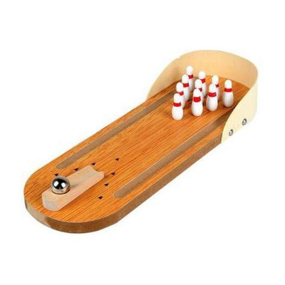Kishore collection ECO Friendly WoodCrafted Stressrelief BowlingSpil Bowling Game Bowling