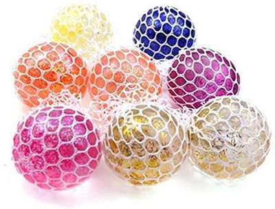 manish Squishy Stress Ball for Pressure Relieve Anti-Stress Anti Anxiety Squash Ball(Standard, Pack of 6)