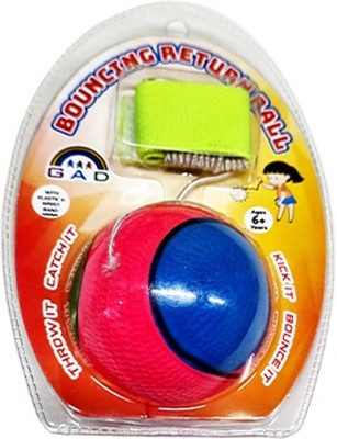 ParshvGroups Bouncing Return Ball, Adjustable Wrist Band Ball, Throwball