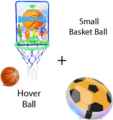 Myhoodwink Basketball Sports Toy for Kids Indoor Play Fun and Vibrating Hover Football Toy Basketball